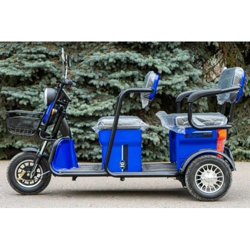 Электроскутер HELP 650 (Blue) HELP 650 (Blue) фото