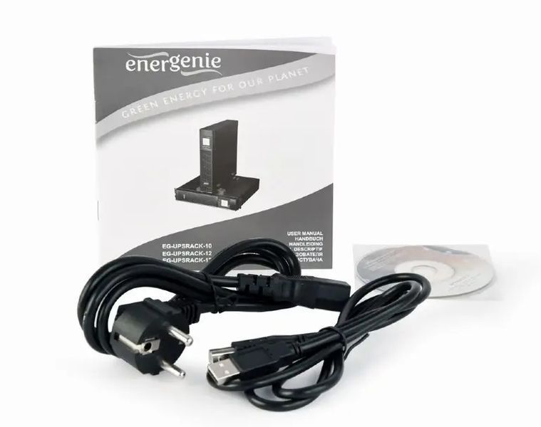 Стоечный источник бесперебойного питания Energenie EG-UPSRACK-10 (1000 вольт-ампер) ART-3704 фото