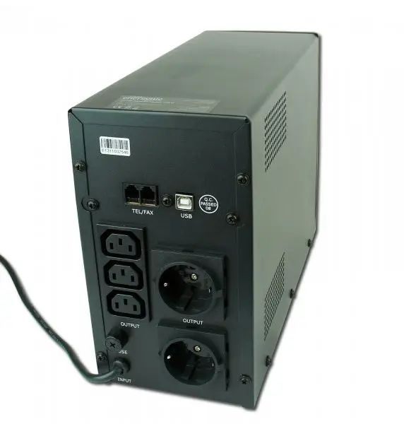 Джерело безперебійного живлення EnerGenie EG-UPS-034 1500VA LCD USB серія Pro ART-3691 фото