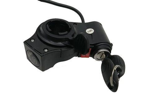 Ручка газа Instrade &laquo;курок&raquo; с замком зажигания и индикатором заряда 36V GASH-00007982 фото