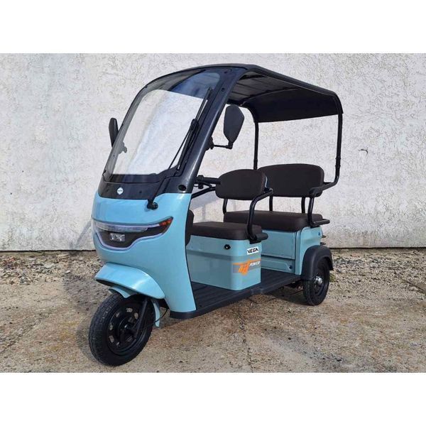Триколісний електроскутер VEGA HELP CANOPY 650 (Blue) ART-4770 фото