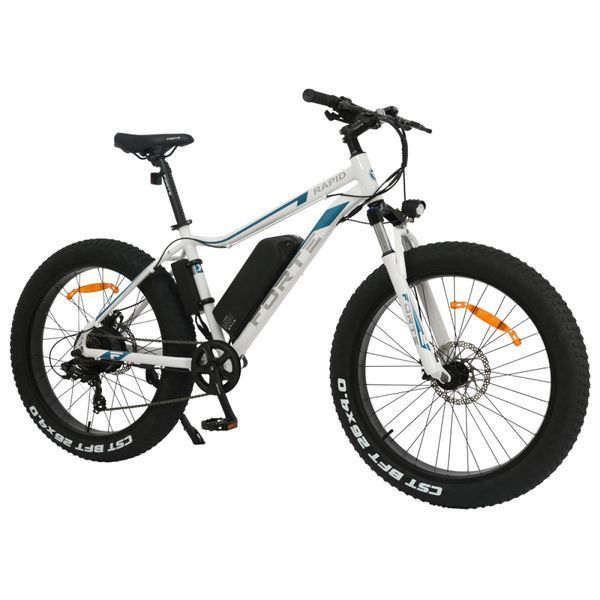 Електровелосипед Forte Rapid 18"/26", 500 Вт, білий ART-3780 фото