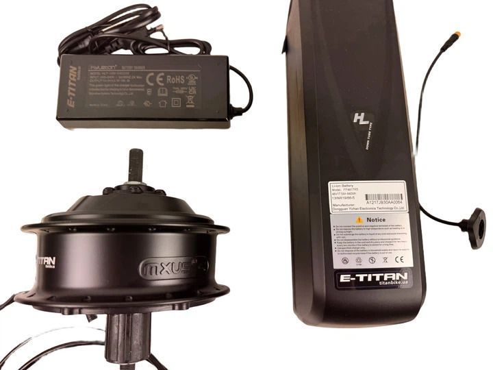 Набір для електровелосипеда E-Titan 500W 48V17.5 Ah (Задній під касету) E-Titan 500W 48V17.5 Ah фото