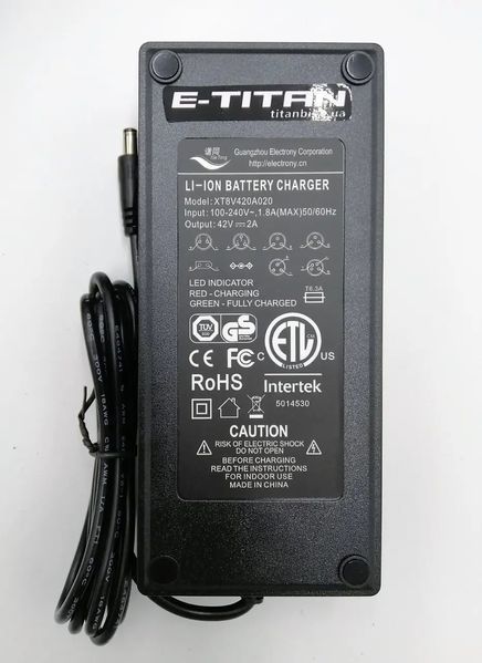 Велонабір E-TITAN Li-ion 36 V 7.5 Ah 36V/500W передній 090110814 фото